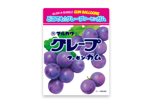  Marukawa Жевательная резинка "Мраморный виноград" 47гр, фото 1 