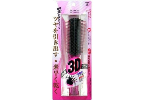  Ikemoto Du-Boa 3D Blow Styling Brush Антистатическая расческа для укладки волос, фото 2 