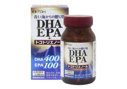  Itoh Омега 3 DHA 400 EPA 100 + токотриенол капсулы, 90 шт., фото 1 