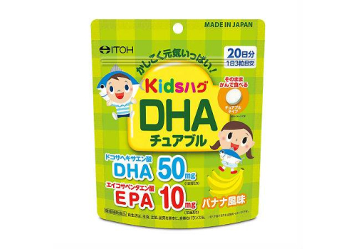  Itoh Детки обнимашки Омега 3 Kids hug DHA таблетки жевательные 1000 мг, 60 шт., фото 1 