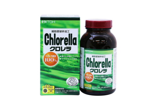  ITOH Chlorella Хлорелла, 1600 таблеток на 53 дня, фото 1 