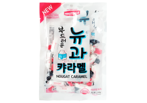  Карамель с молочным вкусом "Nougat caramel candy", Melland, 100 гр, фото 1 