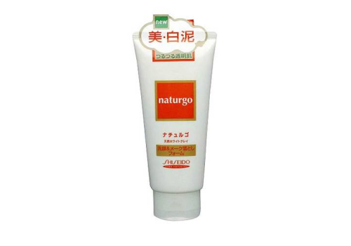  Shiseido Пенка для умывания и снятия макияжа Naturgo с белой глиной и минералами, фото 1 