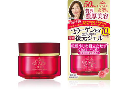  Крем-гель с астаксантином для зрелой кожи Grace One Perfect Gel Cream EX, Kose, фото 1 