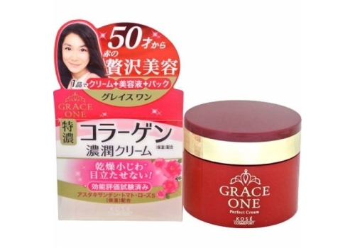  Питательный крем с астаксантином для зрелой кожи Grace One Perfect Cream Kose, фото 1 