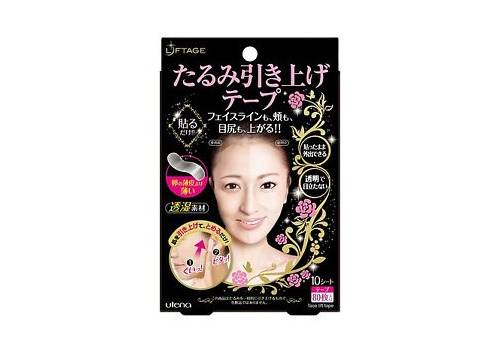  Маска-лента для лица UTENA LIFTAGE cosmetic tape that eliminates sagging of the face 80шт, фото 1 