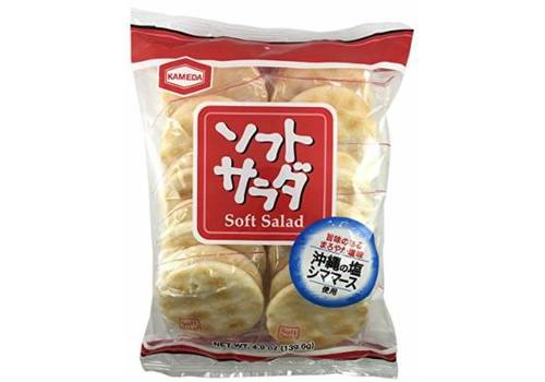  Kameda SOFT SALAD Воздушное рисовое печенье, соленое, 20 шт * 140 гр, фото 1 