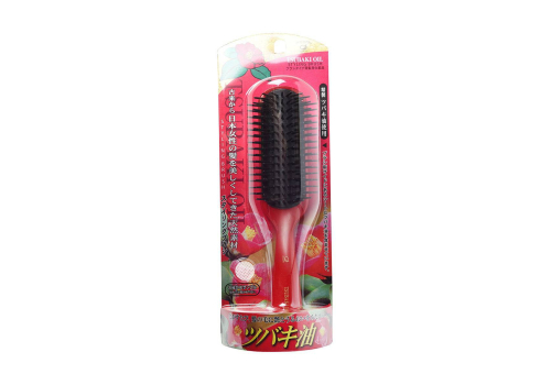  Щетка для укладки с маслом камелии японской Ikemoto Tsubaki Oil Styling Hair Brush / 1 шт, фото 1 