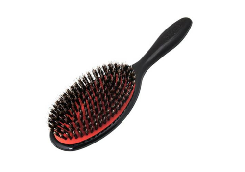  Щётка для волос с натуральной щетиной, пропитанной аргановым маслом Ikemoto Du-Boa Argan Oil Brush / 1 шт., фото 2 