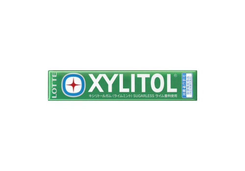  Lotte Жевательная резинка XYLITOL со вкусом лайма и мяты 14 подушечек, фото 1 