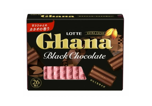  Шоколад Lotte "Ghana Excellent", чёрный, 26 шт., 119,6 гр., фото 1 
