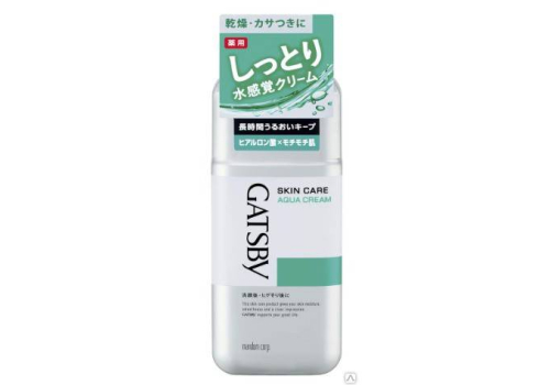  Mandom Gatsby Skin Care Aqua Cream Лечебный аква-крем для ухода за кожей, 170 мл, фото 1 