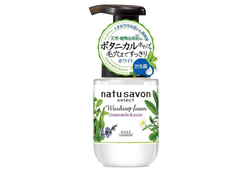  Пенка для умывания "Отбеливание" Softymo Natu Savon Select White Washing Foam 180 мл, фото 1 