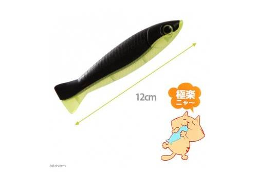  Игрушка для кошек JoyPet Пластиковая рыбка с мататаби. Зелёная, фото 1 