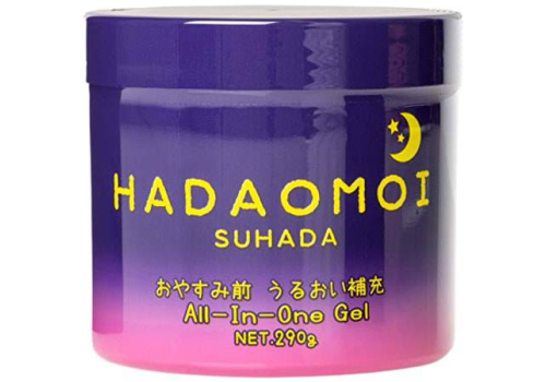  Akari "Hadaomoi Suhada" Ночной увлажняющий и питательный гель для лица и тела, с концентратом стволовых клеток человека, 290 г., фото 1 