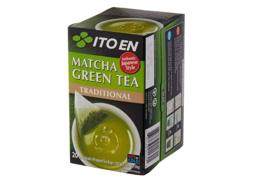  Itoen Matcha Green Tea Пакетированный зелёный чай традиционный, 20 пакетиков, 30 гр, фото 1 