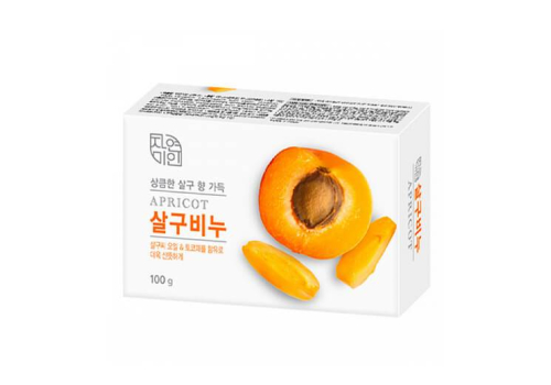  Мыло для умывания с маслом абрикосовых косточек Mukunghwa Rich Apricot Soap, 100гр, фото 1 