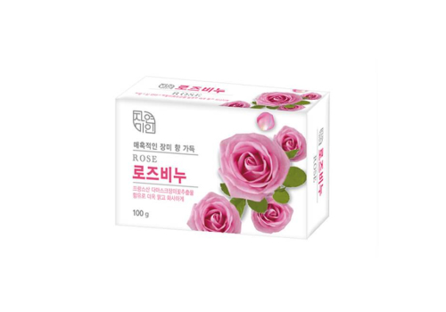  Мыло для сияния кожи с дамасской розой Mukunghwa Rose Beauty Soap, 100гр, фото 1 