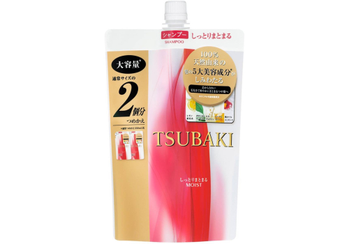  Увлажняющий кондиционер для волос с маслом камелии Tsubaki Moist, SHISEIDO (мягкая упаковка) 660 мл, фото 1 