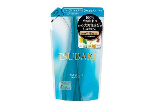  Разглаживающий кондиционер для волос с маслом камелии Tsubaki Smooth, SHISEIDO (мягкая упаковка) 330 мл, фото 1 