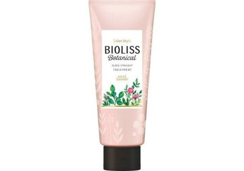  Разглаживающая и выпрямляющая маска для волос Bioliss Botanical Sleek Straight, KOSE COSMEPORT 200 г, фото 1 