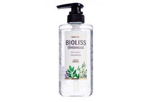  Kose Cosmeport "Salon style" Bioliss Botanical Увлажняющий шампунь для волос с маслом жожоба и арганы, 480 мл РАСПРОДАЖА!!!, фото 1 