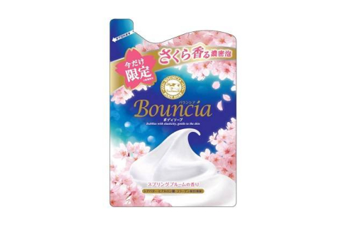  Увлажняющее жидкое мыло для тела с ароматом Сакуры Bouncia, Cow Brand 360 мл, фото 1 