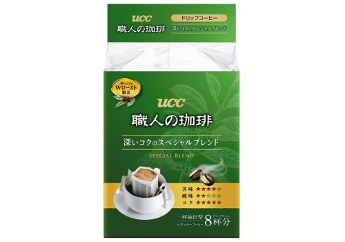  Молотый кофе UCC Special Blend, в дрип-пакетах Мокка, 8шт, фото 1 