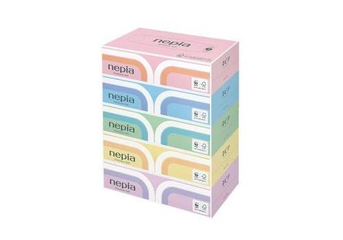  NEPIA Premium Soft Tissue Салфетки бумажные двухслойные 5 x 180шт, фото 1 
