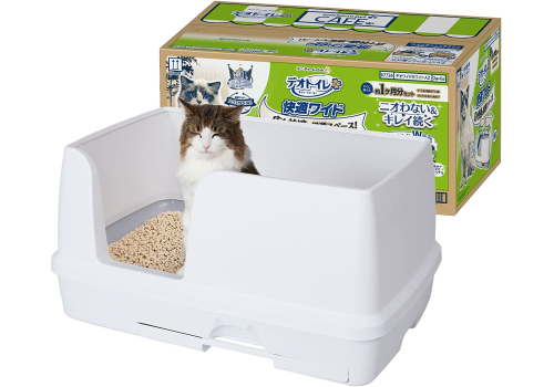  Unicharm Туалет для кошек системный KING SIZE Limited цвет белый, фото 1 