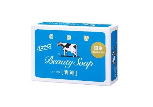  Мыло Cow Beauty Soap молочное освежающее синяя упак. 85 г, 1 шт., фото 1 