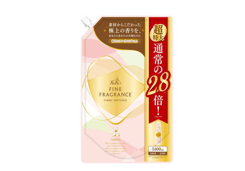  Nissan FaFa Fine Fragrance "Amour" Антистатический кондиционер для белья с роскошным цветочно-шипровым ароматом, 1400 мл, фото 1 