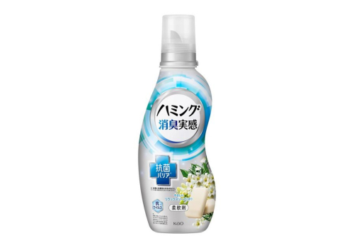  KAO Humming Feeling Gentle Soap Кондиционер для белья, с антибактериальным эффектом, с ароматом цветочного мыла, 530 мл, фото 1 