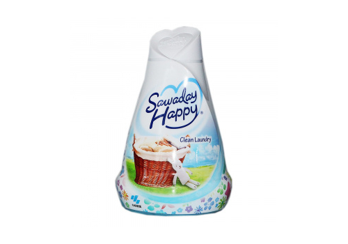  Kobayashi Sawaday Happy Clean Laundry Освежитель воздуха для комнаты, с приятным ароматом чистого белья, 150г., фото 1 