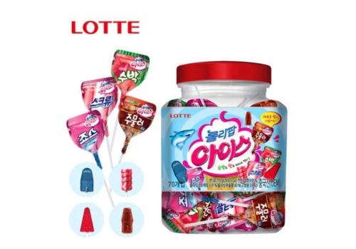  Lotte Lollipop Ice – Леденцовая карамель на палочке, 11 гр, фото 1 