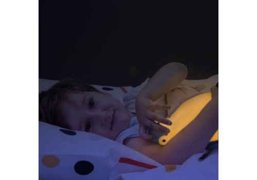  Беспроводная колонка, будильник, ночник ZAZU пингвинёнок Пэм Синий, фото 2 