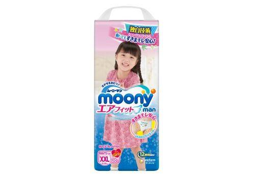  Трусики Moony (Export) размер XXL 13-25кг для девочки, 26шт, фото 1 