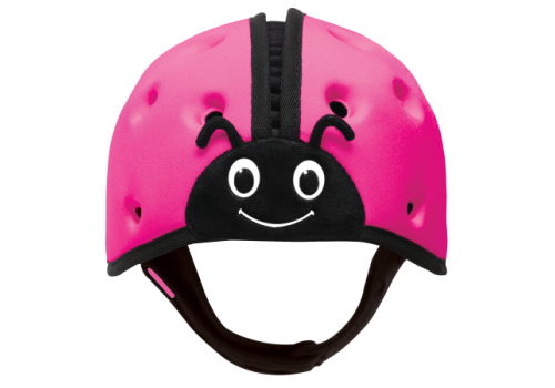  Шлем для защиты головы Божья коровка. Розовый SafeheadBABY, фото 1 