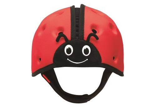  Шлем для защиты головы Божья коровка. Красный SafeheadBABY, фото 1 