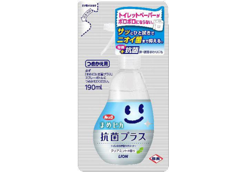  Средство антибактериальное для туалета с ароматом свежей мяты (смен. блок)  Lion Japan  190 мл, фото 1 
