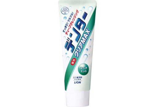  Зубная паста с микропудрой для защиты от кариеса Dental аромат мяты Lion 140гр, фото 1 