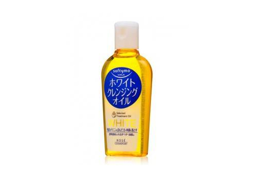  Kose cosmeport Очищающее гидрофильное масло для снятия макияжа с отбеливающим эффектом Softymo White Cleansing Oil, 60 мл, фото 1 