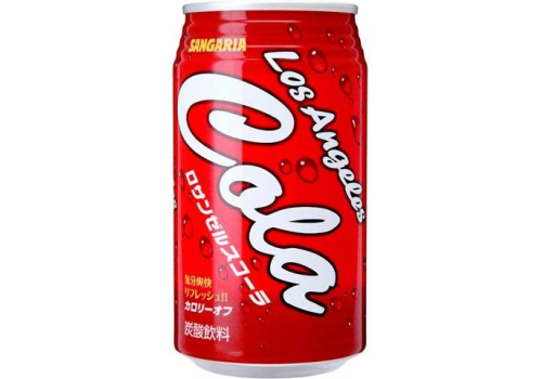  Sangaria Cola Los Angeles с пониженным содержанием сахара, 350мл, фото 1 