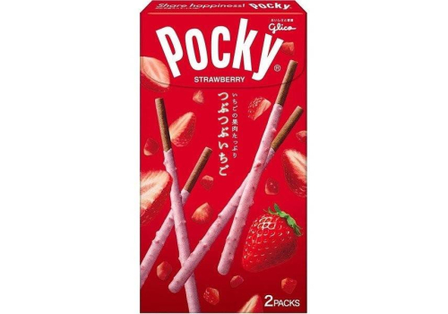  Pocky Strawberry  печенье-палочки с клубникой, фото 1 