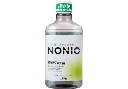  Lion Профилактический зубной ополаскиватель Nonio Light Herb Mint, без спирта, аромат цитрусовых и мяты 1000 мл, фото 1 