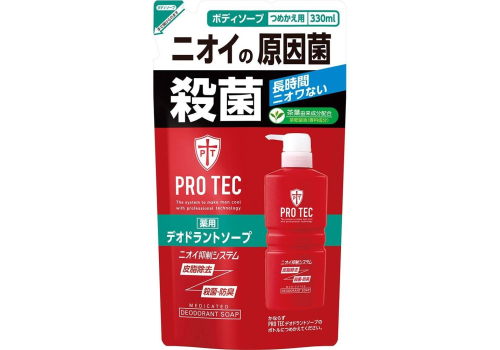  Lion Pro Tec Мужское дезодорирующее жидкое мыло для тела с ментолом, 330мл, фото 1 