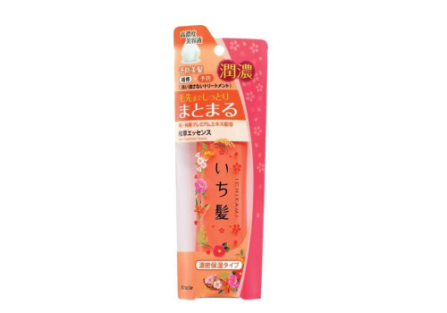  KRACIE Ichikami Увлажняющая эссенция для поврежденных волос с маслом жожоба и абрикоса, 100 мл, фото 1 