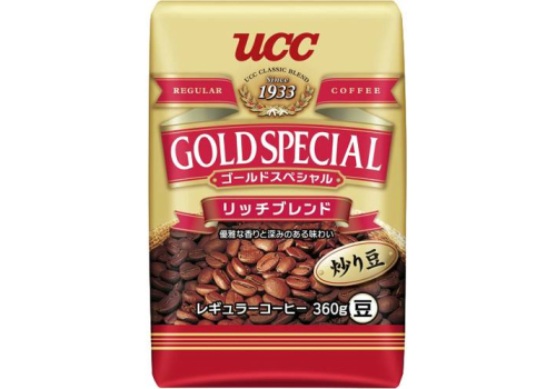  Японский кофе в зернах Голд Спешиал, 360гр (UCC), фото 1 