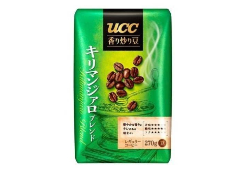 Кофе в зернах Каори Ирим Эйм Килимонджаро, UCC Япония, 270 г (мягкая упаковка), фото 1 