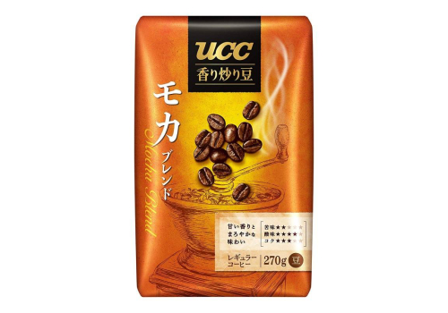  Кофе UCC Kaori Irim Ame Mocha Blend зерно, мягкая упаковка, 270 г, фото 1 
